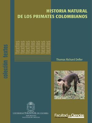 cover image of Historia natural de los primates colombianos